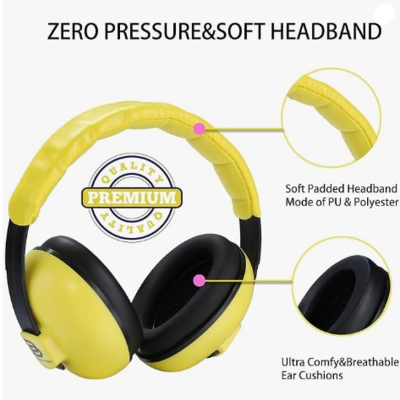 Kids Sound Proof Safety Earmuffs - Ear Protection/ Noise Cancelling Headphones - Picture 2 of 6